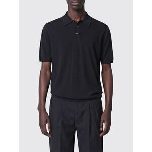 Roberto Collina Polo Shirt Men Black